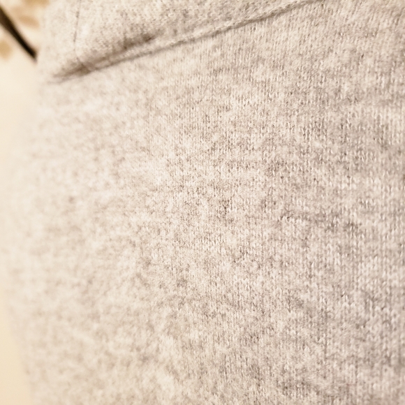 PHILOSOPHY | SOFT WRAP FRONT SWEATER GREY OVERSIZED - Picture 7 of 9